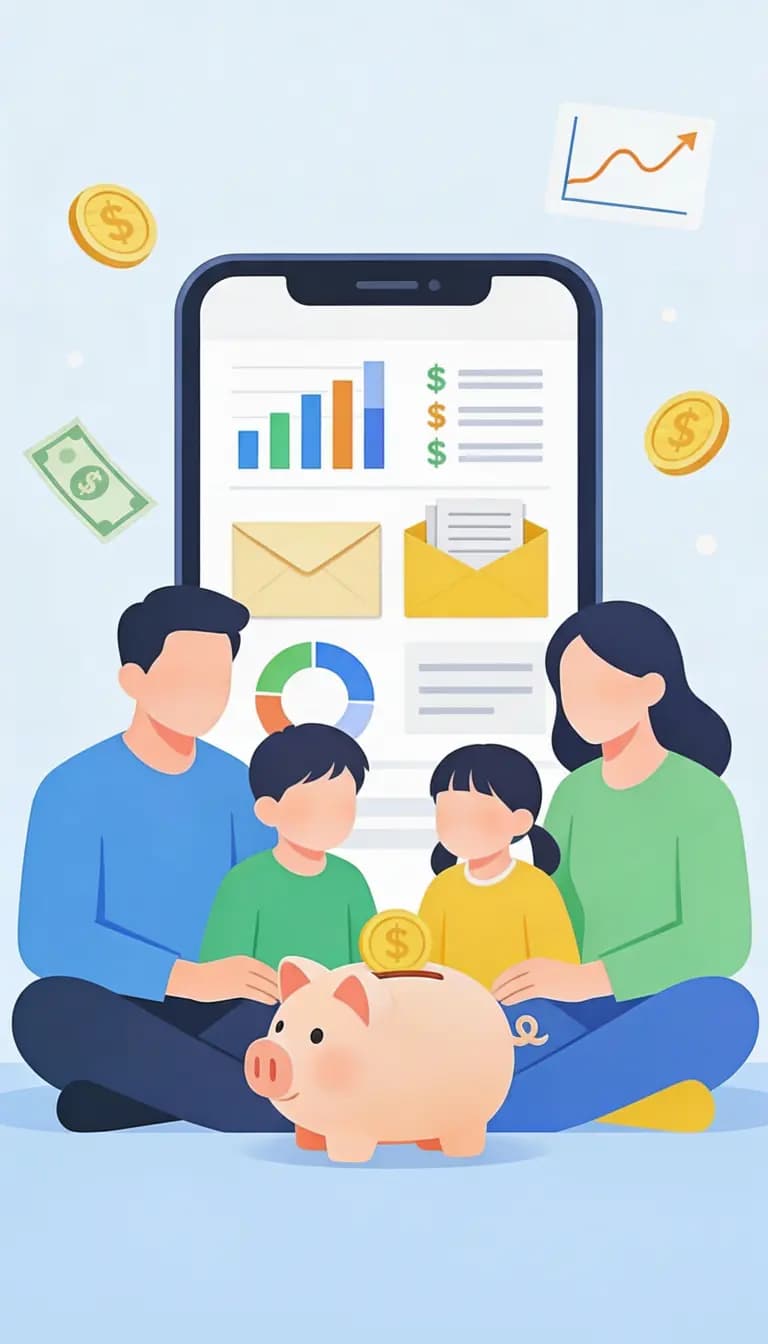 Budget management illustration